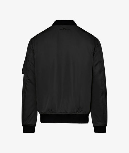 Moto Guzzi Bomber Jacket - Black - Studio Cycle