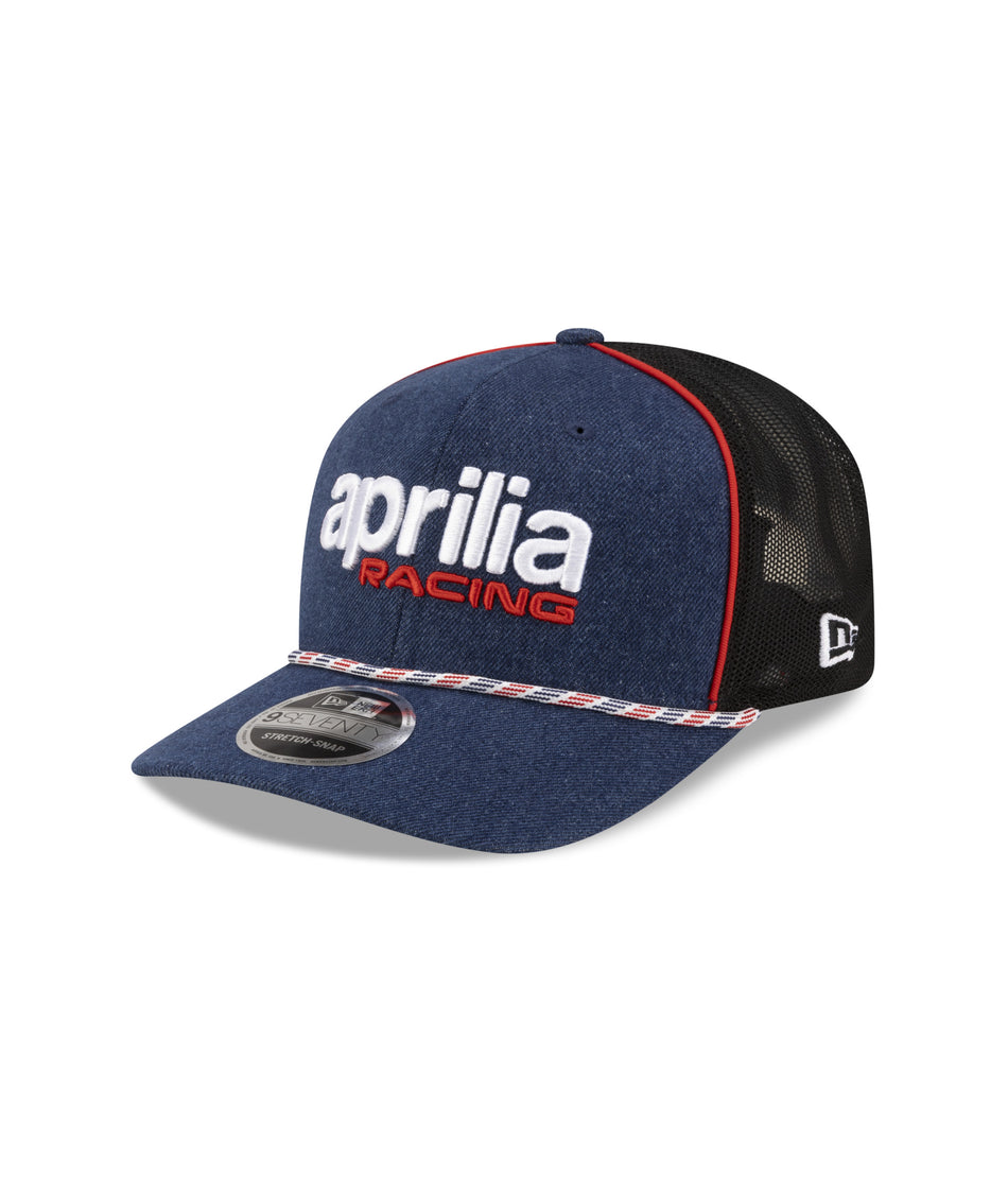 Aprilia Racing New Era 9SEVENTY Austin Denim Cap - Studio Cycle