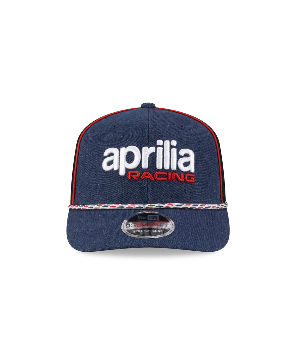 Aprilia Racing New Era 9SEVENTY Austin Denim Cap - Studio Cycle