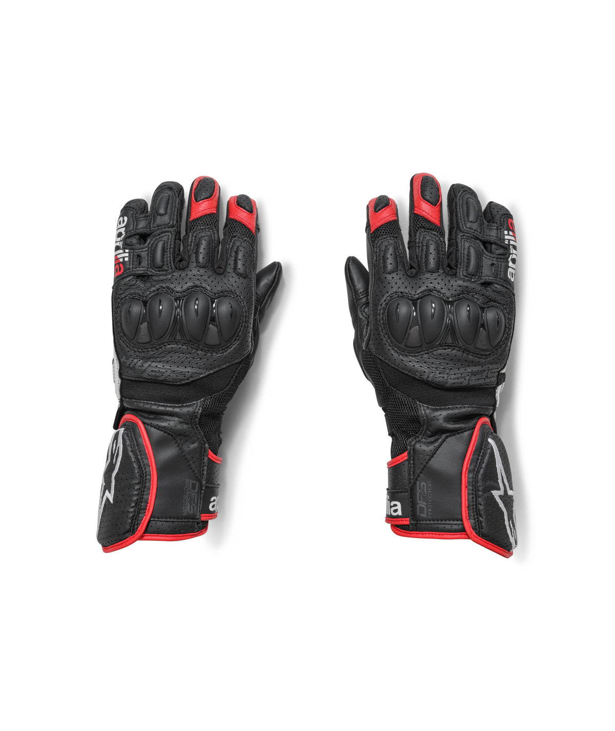 Aprilia Throttle Long Leather Gloves - Studio Cycle