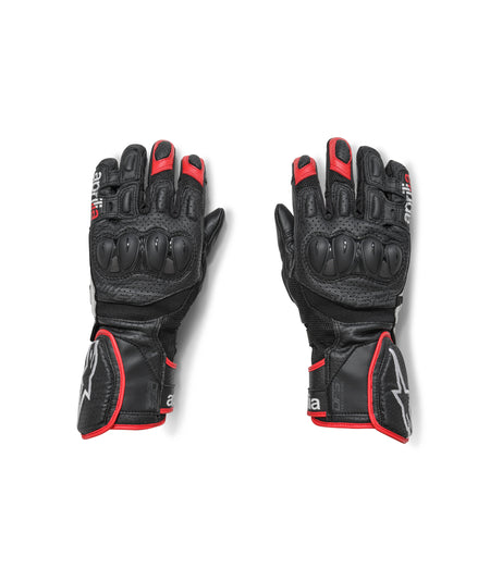 Aprilia Throttle Long Leather Gloves - Studio Cycle