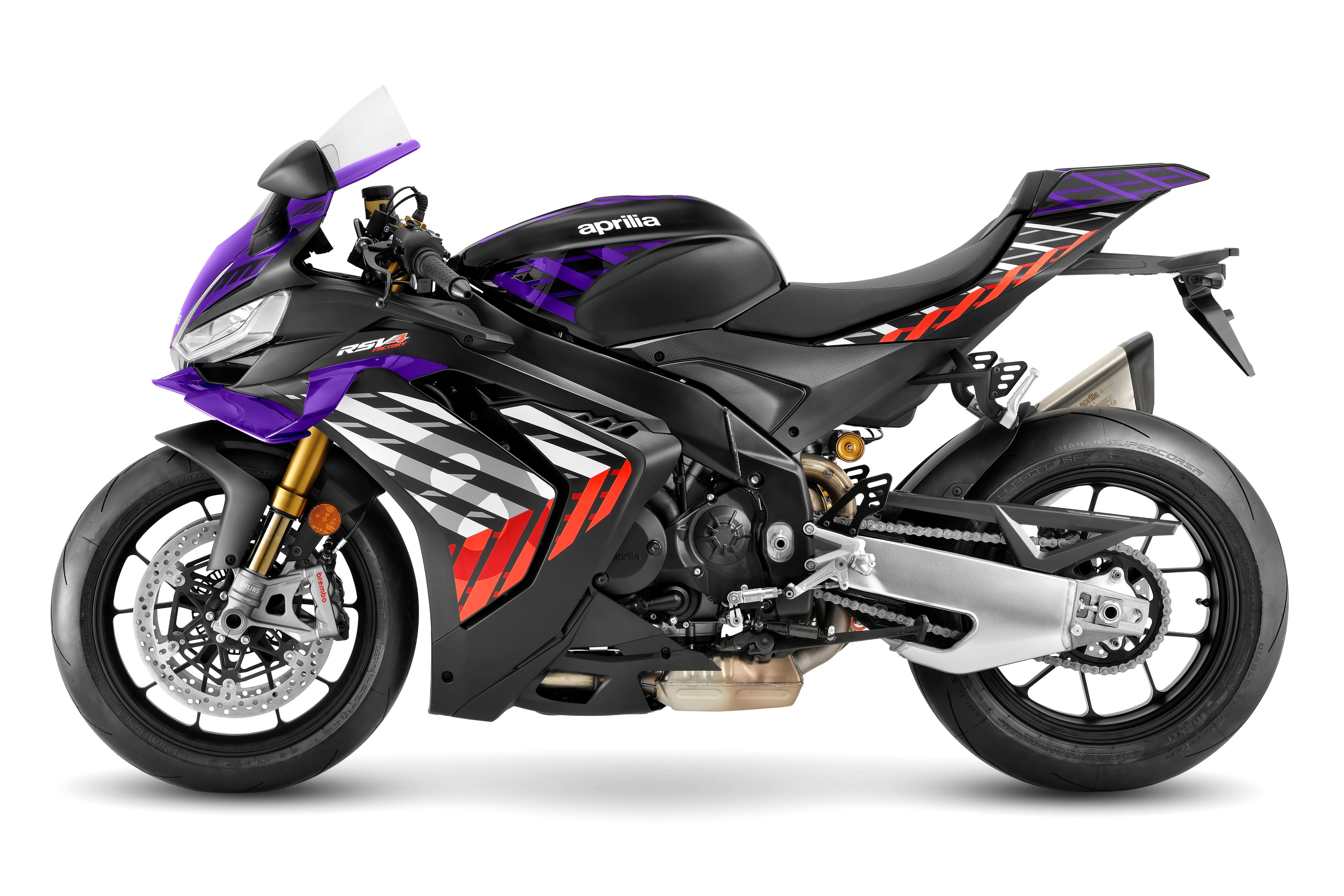 2027 Aprilia RSV4 1100 Factory - Shakedown Indigo - PRE ORDER - Studio Cycle