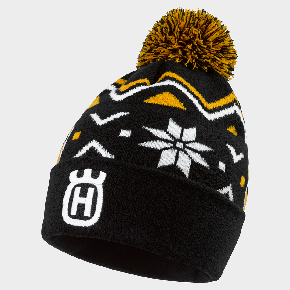 HUSQVARNA ROCKSTAR WINTER POM POM BEANIE