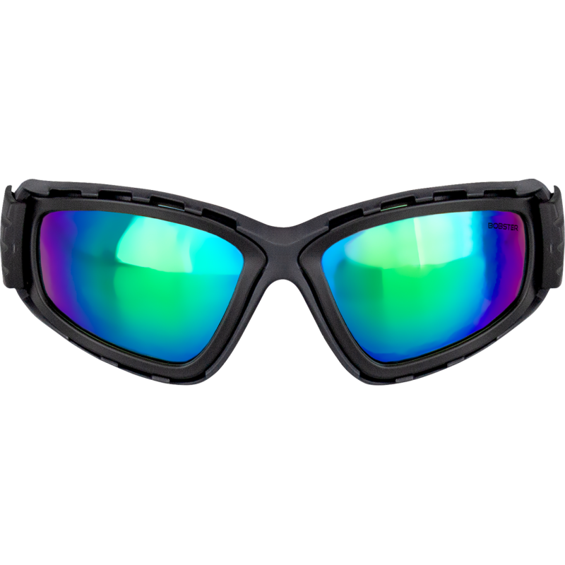 Bobster Freedive Goggles – Matte Black Grey w/ Blue Green Lens - Studio Cycle
