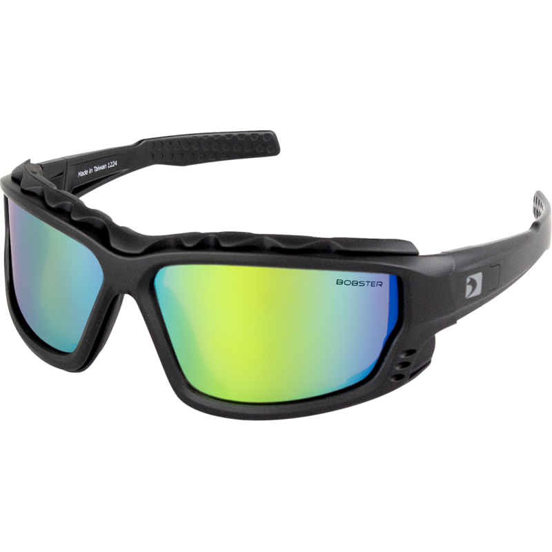 Bobster PCH Sunglasses – Black Bronze w/ Yellow Blue Mirror Lens - Studio Cycle