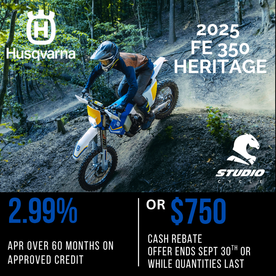 2025 Husqvarna FE 350S Heritage - IN STOCK
