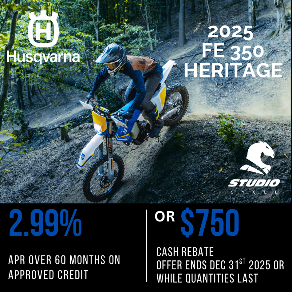 2025 Husqvarna FE 350S Heritage - IN STOCK