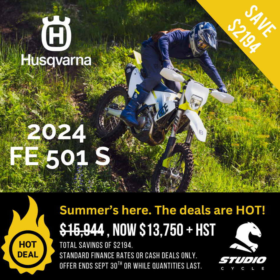 2024 Husqvarna FE 501S (Street) - IN STOCK