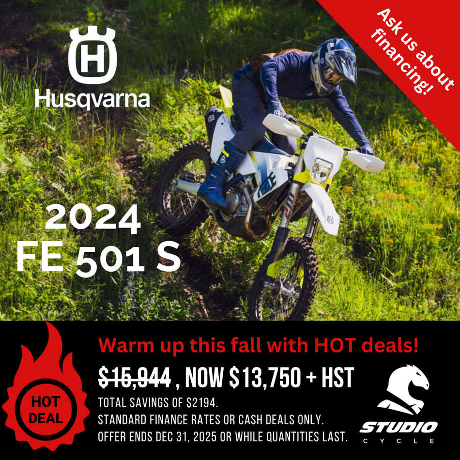 2024 Husqvarna FE 501S (Street) - IN STOCK
