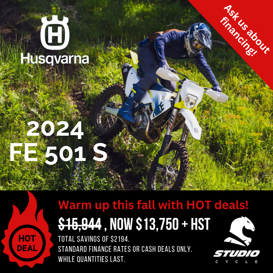 2024 Husqvarna FE 501S (Street) - IN STOCK