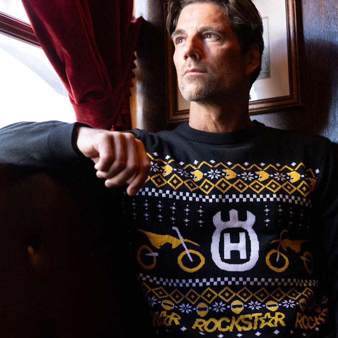 HUSQVARNA ROCKSTAR WINTER SWEATER – Studio Cycle