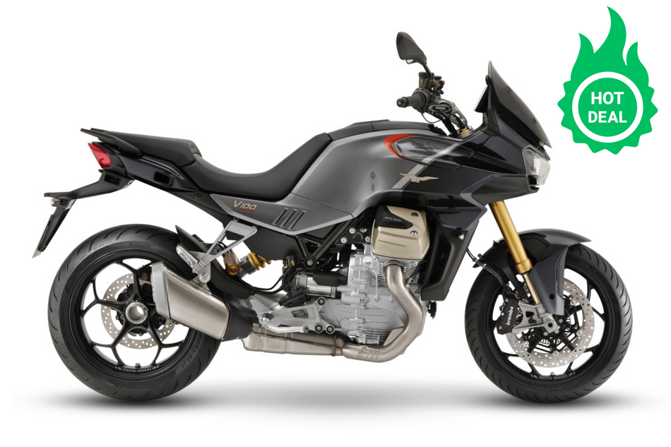 2024 Moto Guzzi V100 Mandello S - Grigio Avanguardia - READY TO ORDER
