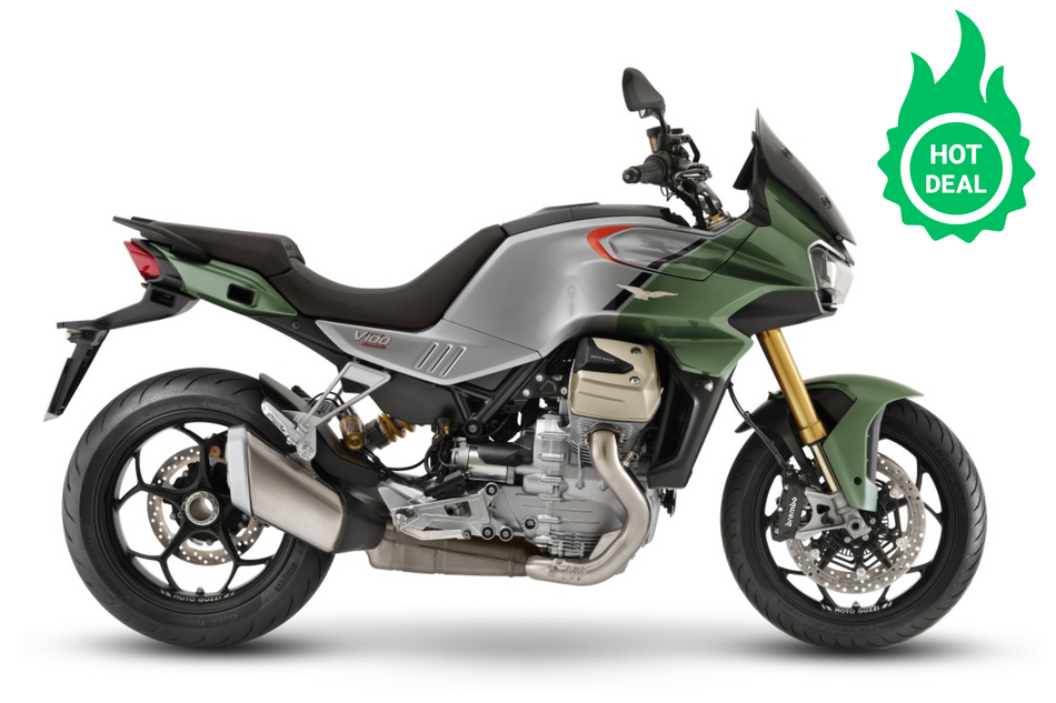 2024 Moto Guzzi V100 Mandello S - Verde - READY TO ORDER