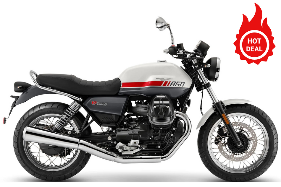 2024 Moto Guzzi V7 Special - Red Stripe Twin Tone - READY TO ORDER