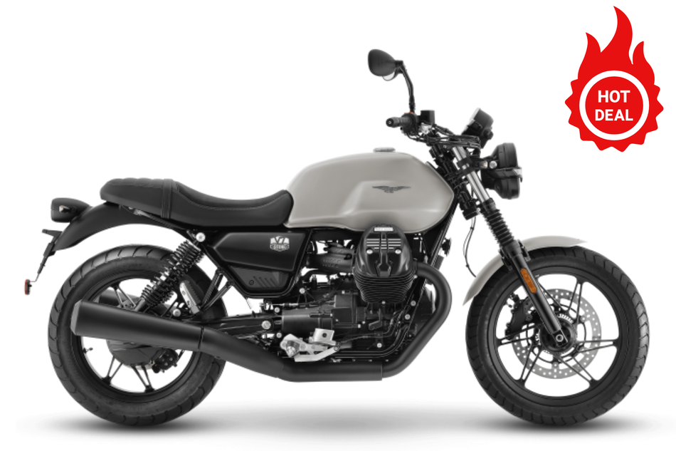 2023 Moto Guzzi V7 Stone - Grigio Aluminio - DEMO IN STOCK