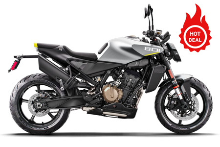 2025 Husqvarna Vitpilen 801 Silver - IN STOCK - Studio Cycle