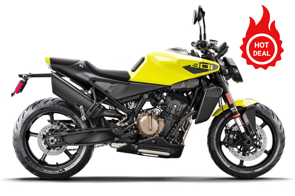 2026 Husqvarna Vitpilen 801 Yellow - DEMO IN STOCK - Studio Cycle
