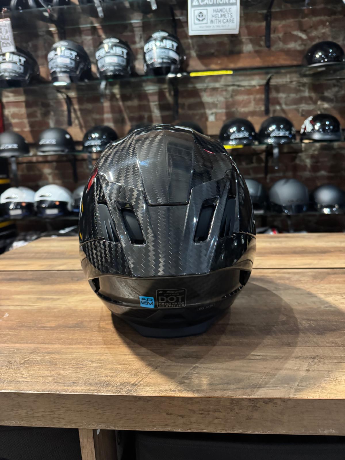 LS2 Dragon Gloss Carbon Helmet – Studio Cycle