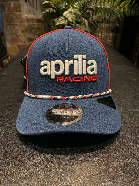 Aprilia Racing New Era 9SEVENTY Austin Denim Cap - Studio Cycle