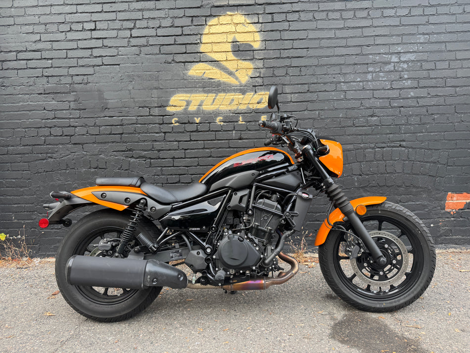 2024 Kawasaki Eliminator 500 SE ABS - Candy Steel Furnace Orange/Ebony