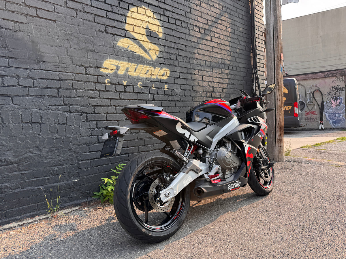 2025 Aprilia RS 457 - Racing Stripes - Studio Cycle