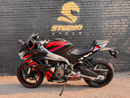 2025 Aprilia RS 457 - Racing Stripes - Studio Cycle