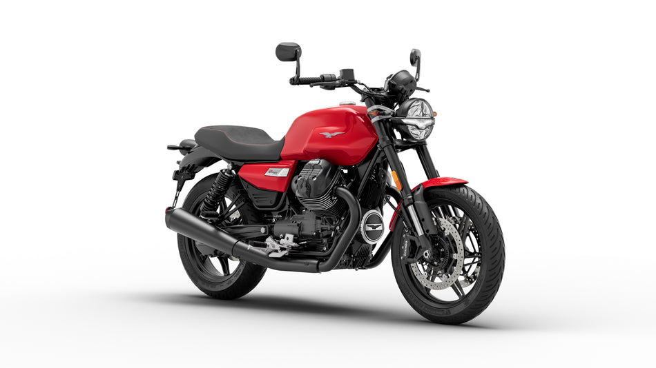 2027 Moto Guzzi V7 Sport - Rosso Monza - PRE ORDER - Studio Cycle