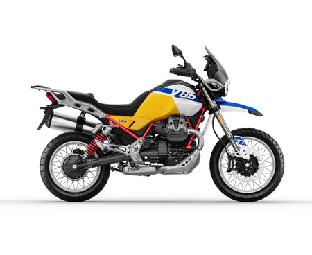 2027 Moto Guzzi V85 TT - Giallo Wadi - PRE ORDER - Studio Cycle