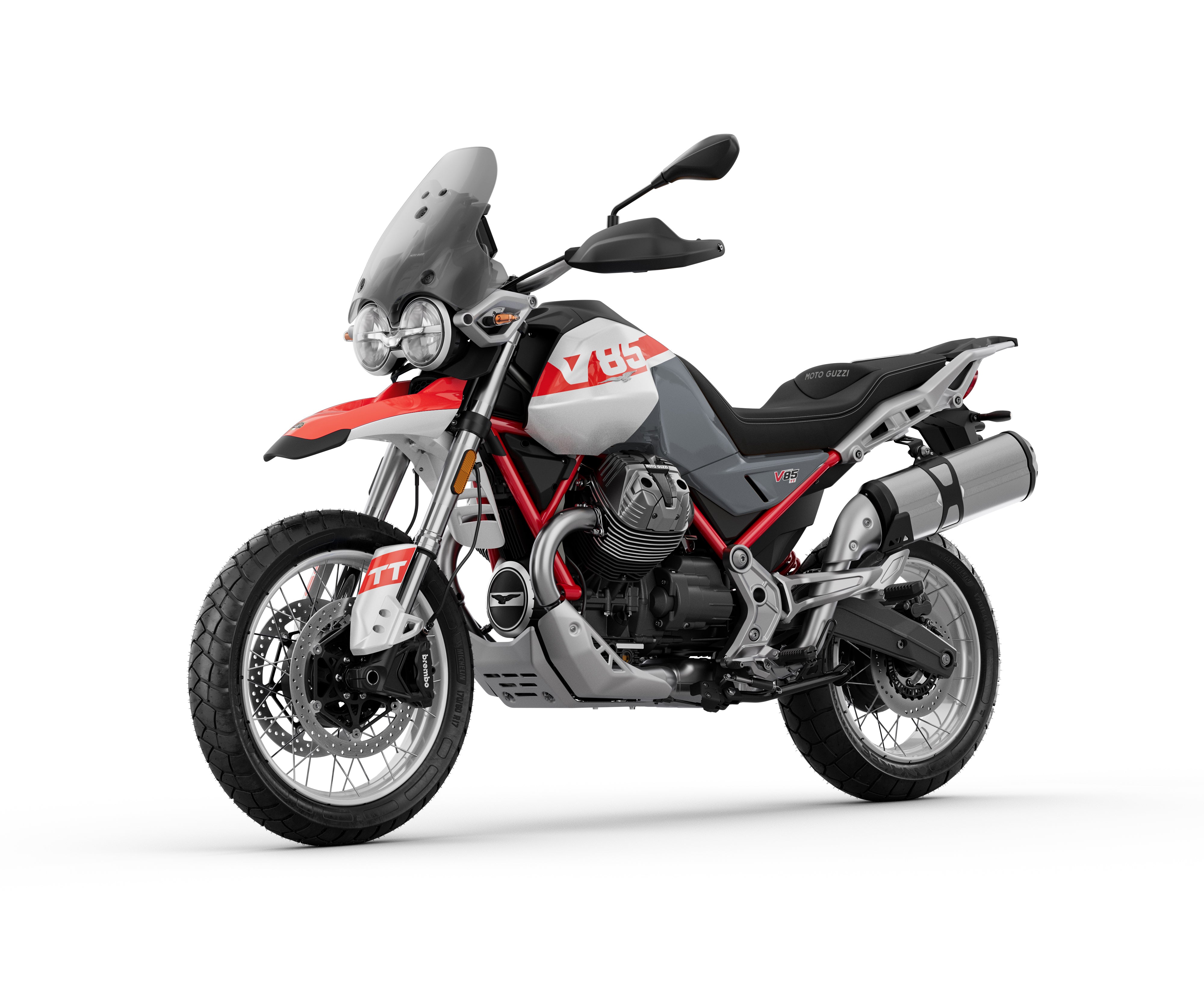 2027 Moto Guzzi V85 TT - Grigio Yanar Dag - PRE ORDER - Studio Cycle