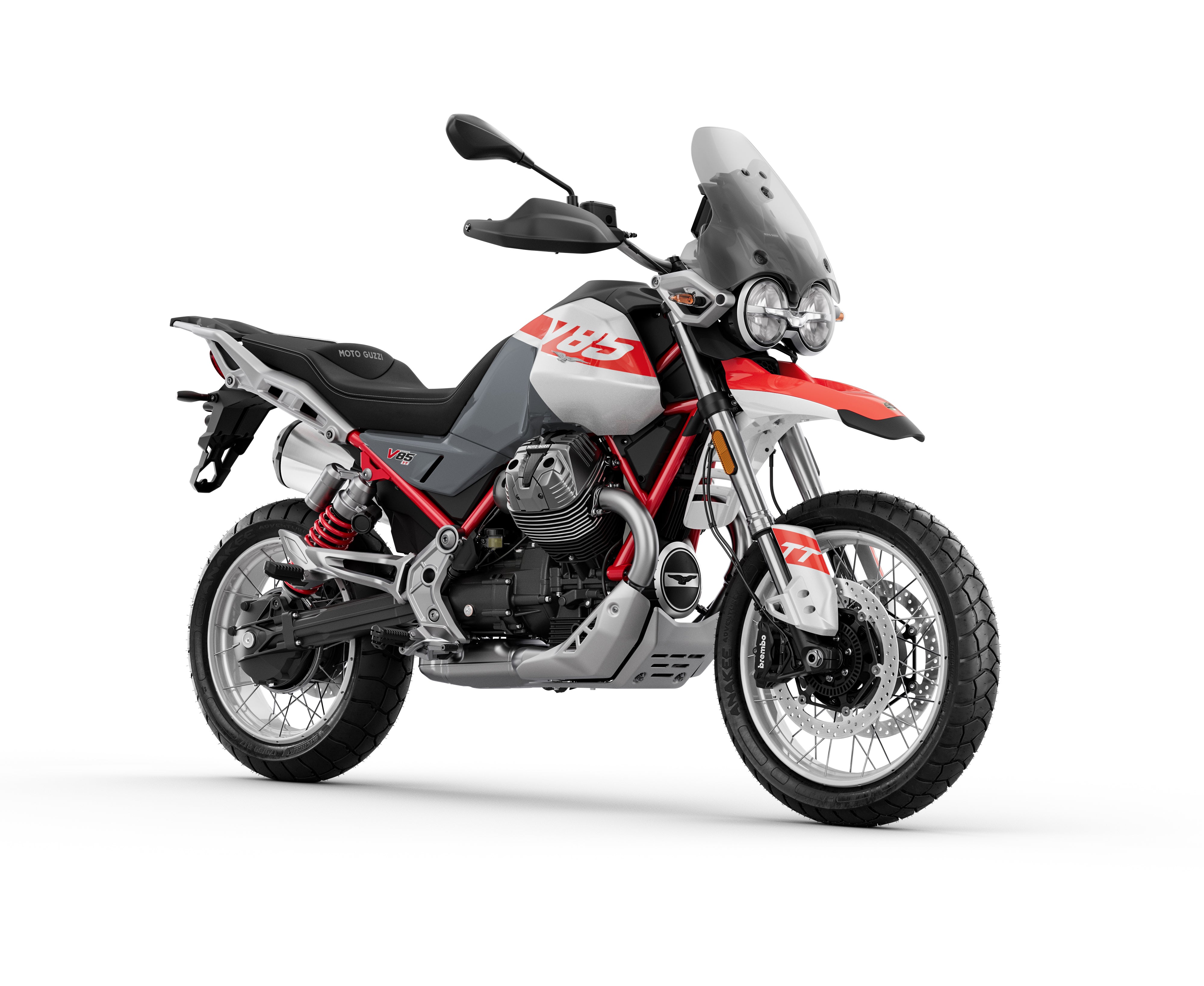 2027 Moto Guzzi V85 TT - Grigio Yanar Dag - PRE ORDER - Studio Cycle