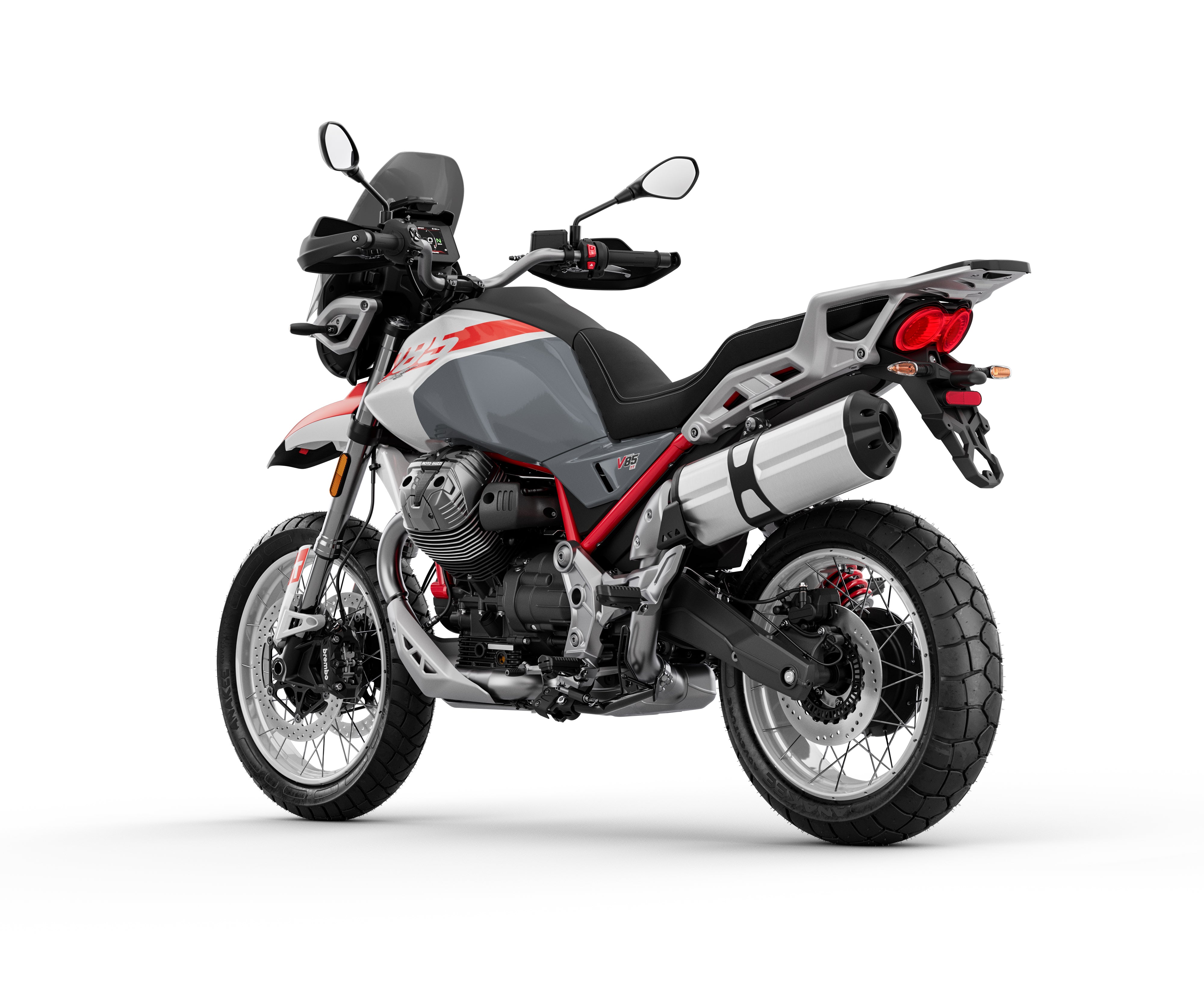 2027 Moto Guzzi V85 TT - Grigio Yanar Dag - PRE ORDER - Studio Cycle
