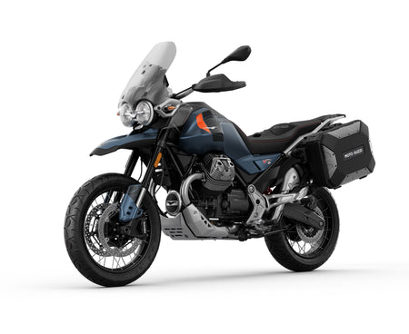 2027 Moto Guzzi V85 TT Travel - Blu Zefiro - PRE ORDER - Studio Cycle