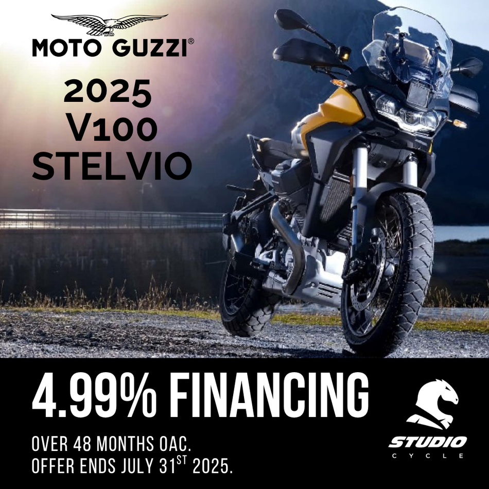 2025 Moto Guzzi Stelvio - Giallo Savana - READY TO ORDER