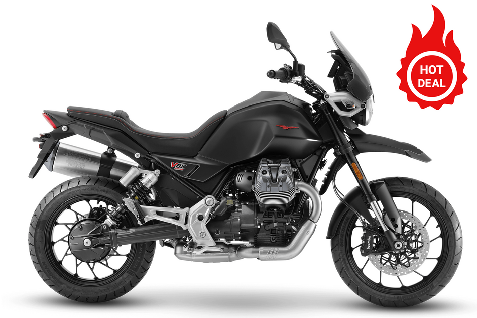 2025 Moto Guzzi V85 Strada - Nero Isola - DEMO IN STOCK