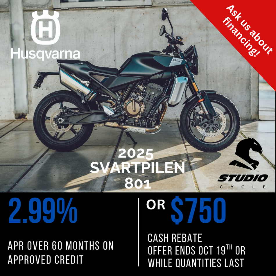 2025 Husqvarna Svartpilen 801 - IN STOCK