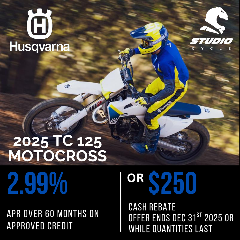2025 Husqvarna TC 125 - IN STOCK