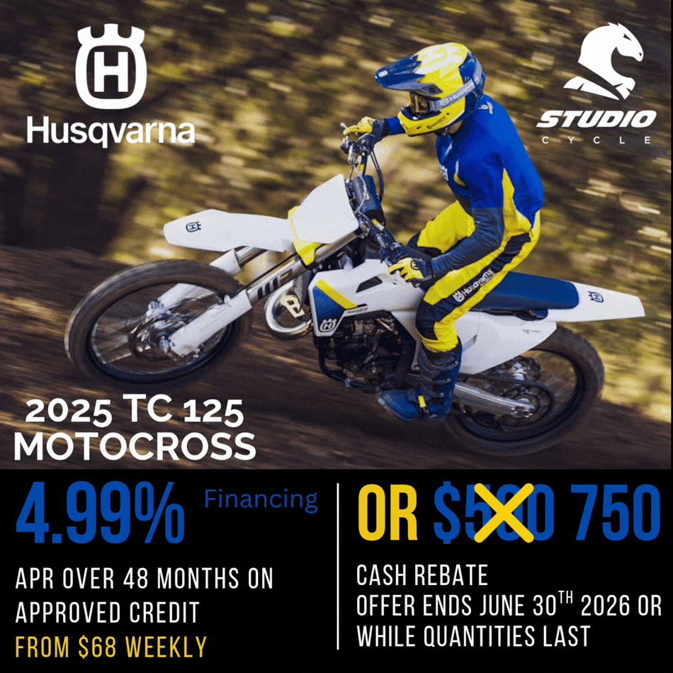 2025 Husqvarna TC 125 - IN STOCK