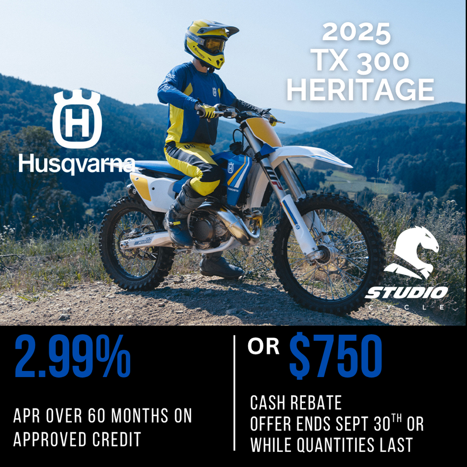 2025 Husqvarna TX 300 Heritage - IN STOCK