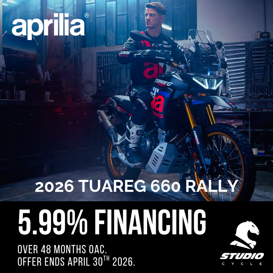 2026 Aprilia Tuareg 660 Rally - IN STOCK - Studio Cycle