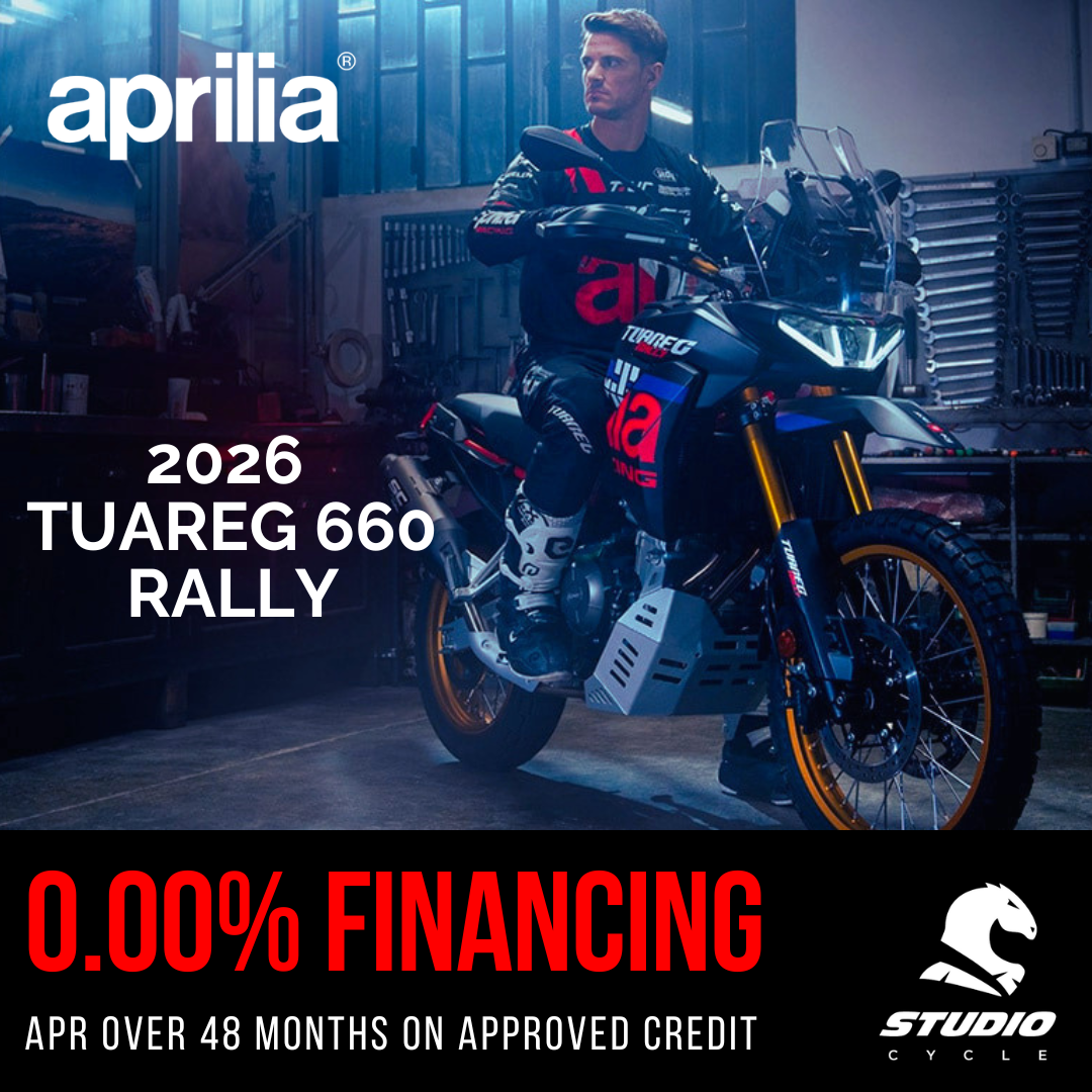 2026 Aprilia Tuareg 660 Rally - IN STOCK - Studio Cycle