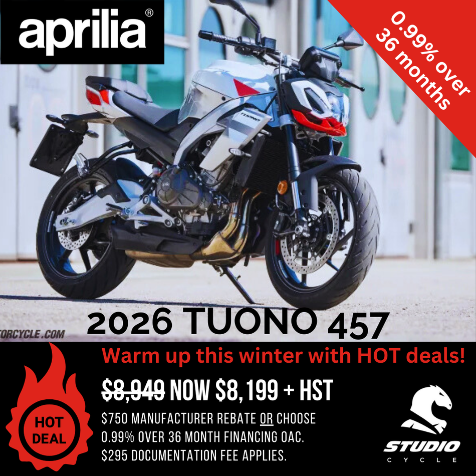 2026 Tuono 457 - Puma Grey - IN STOCK