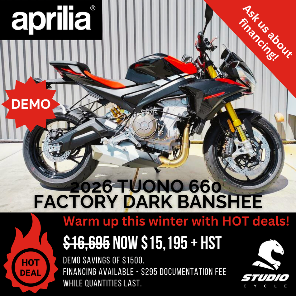 2026 Aprilia Tuono 660 Factory - Dark Banshee - DEMO IN STOCK