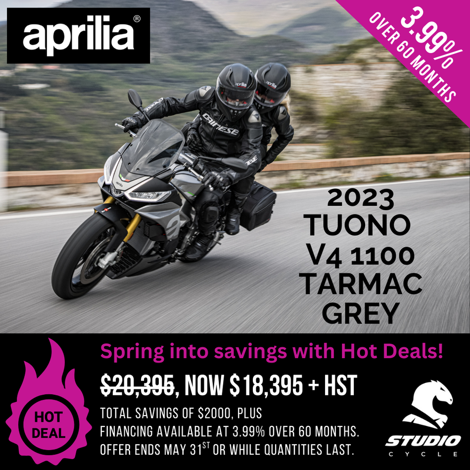 2023 Aprilia Tuono V4 1100 - Tarmac Grey - IN STOCK