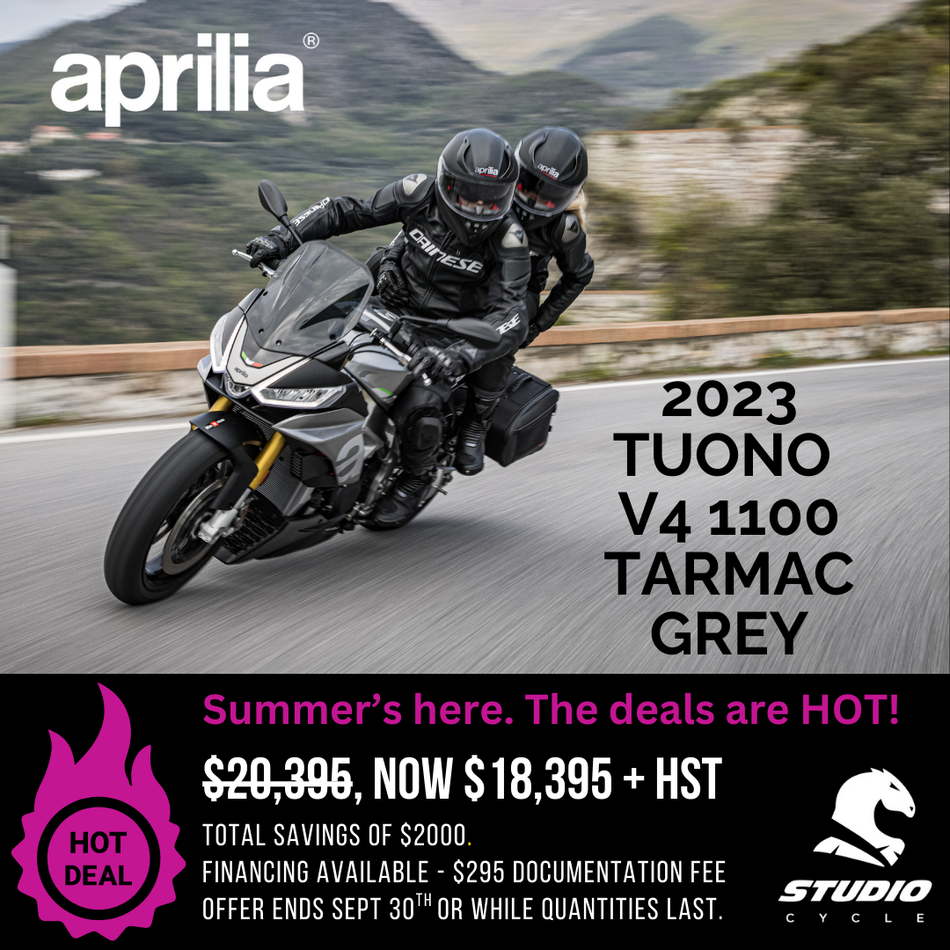 2023 Aprilia Tuono V4 1100 - Tarmac Grey - IN STOCK