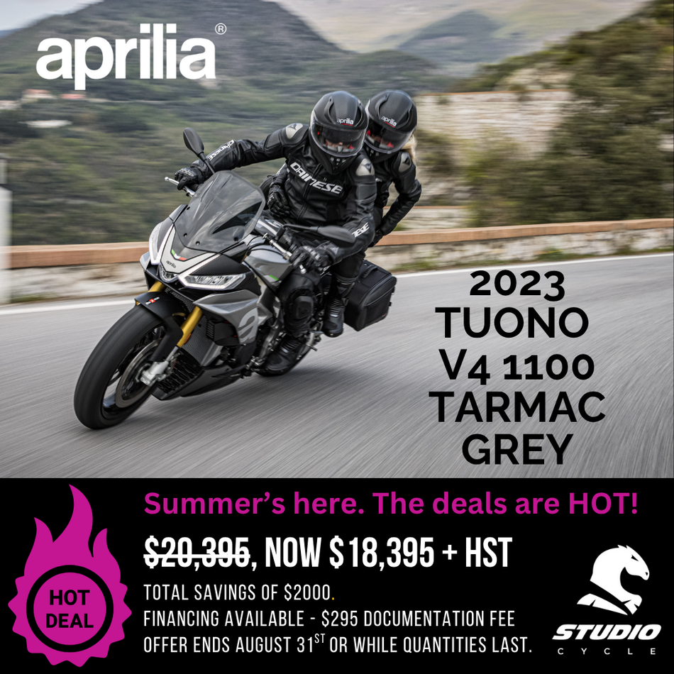 2023 Aprilia Tuono V4 1100 - Tarmac Grey - IN STOCK