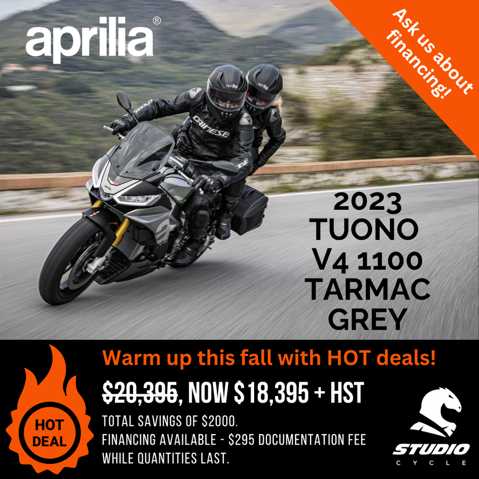 2023 Aprilia Tuono V4 1100 - Tarmac Grey - IN STOCK