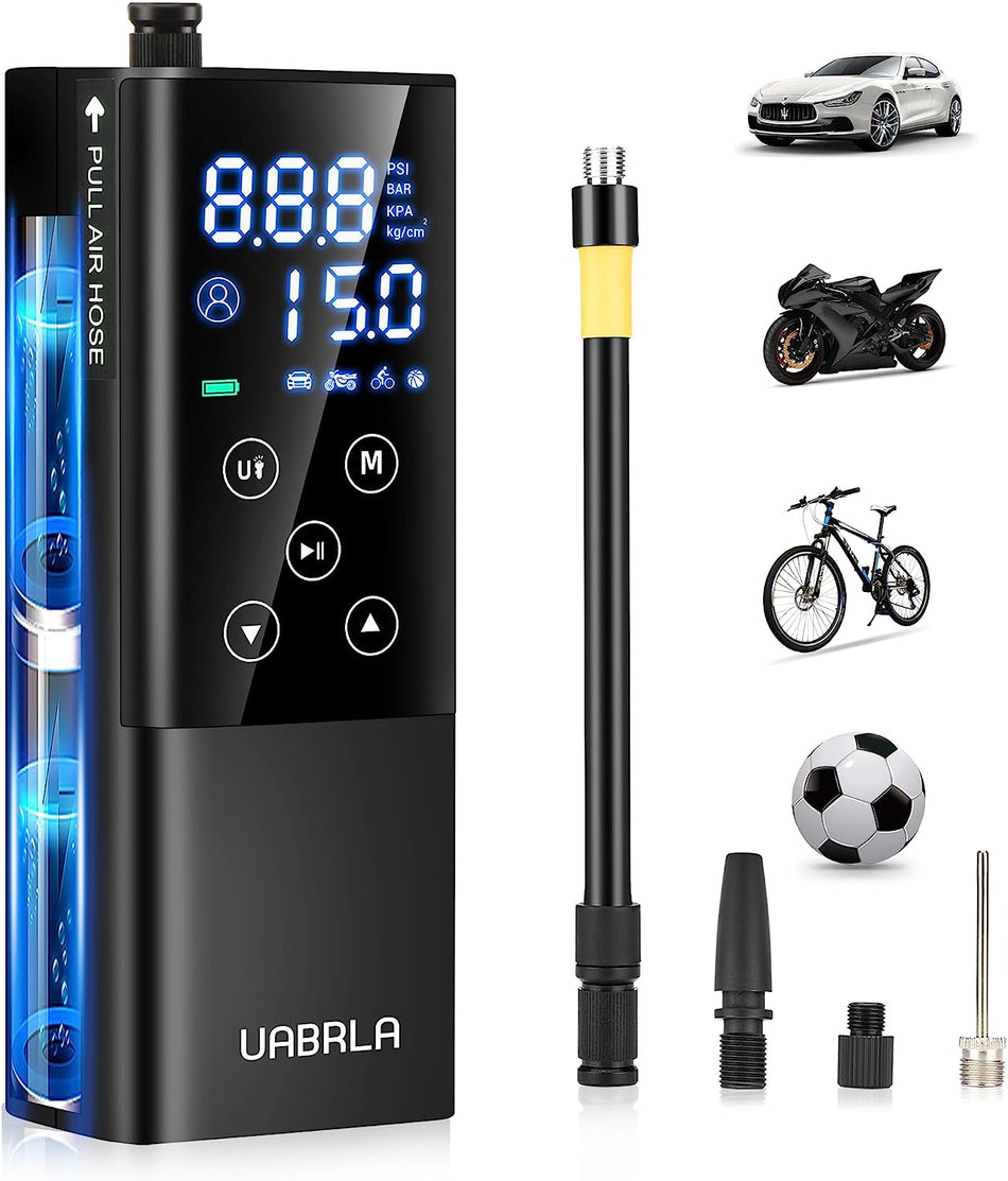Uabrla portable cordless air compressor 150 PSI