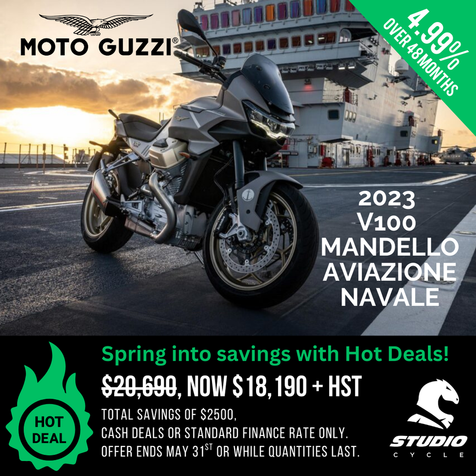 2023 Moto Guzzi V100 Mandello - Aviazione Navale - IN STOCK