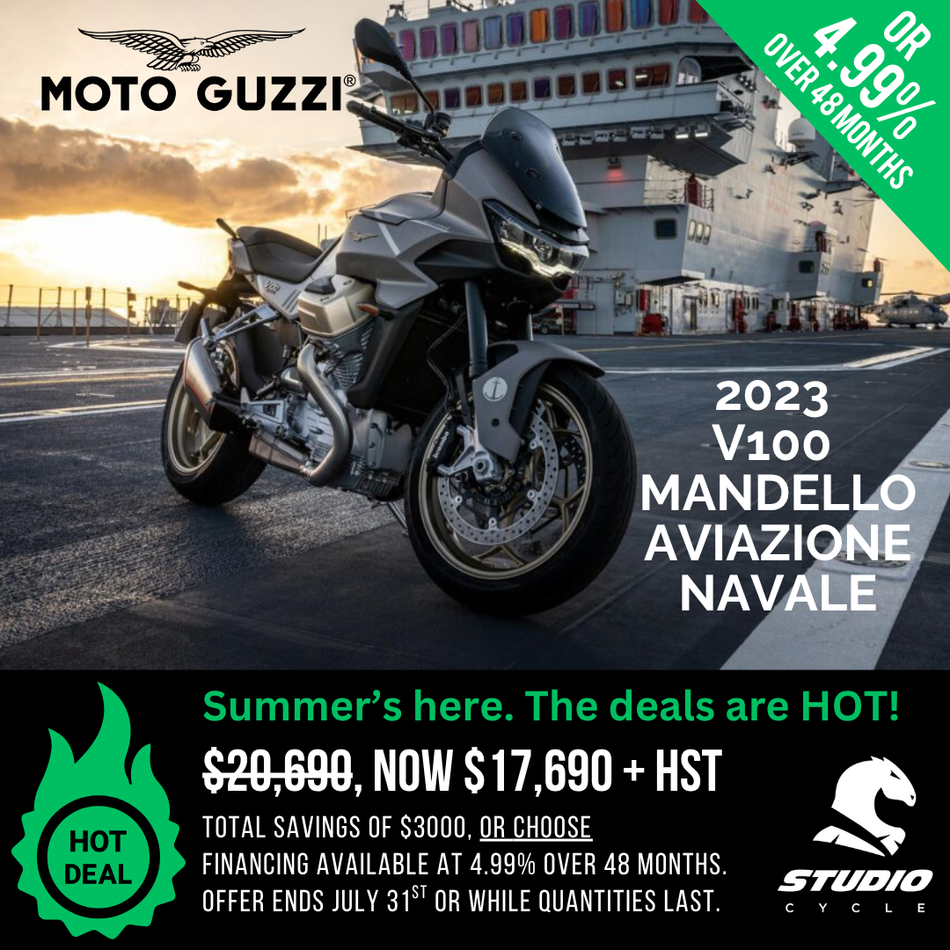 2023 Moto Guzzi V100 Mandello - Aviazione Navale - IN STOCK