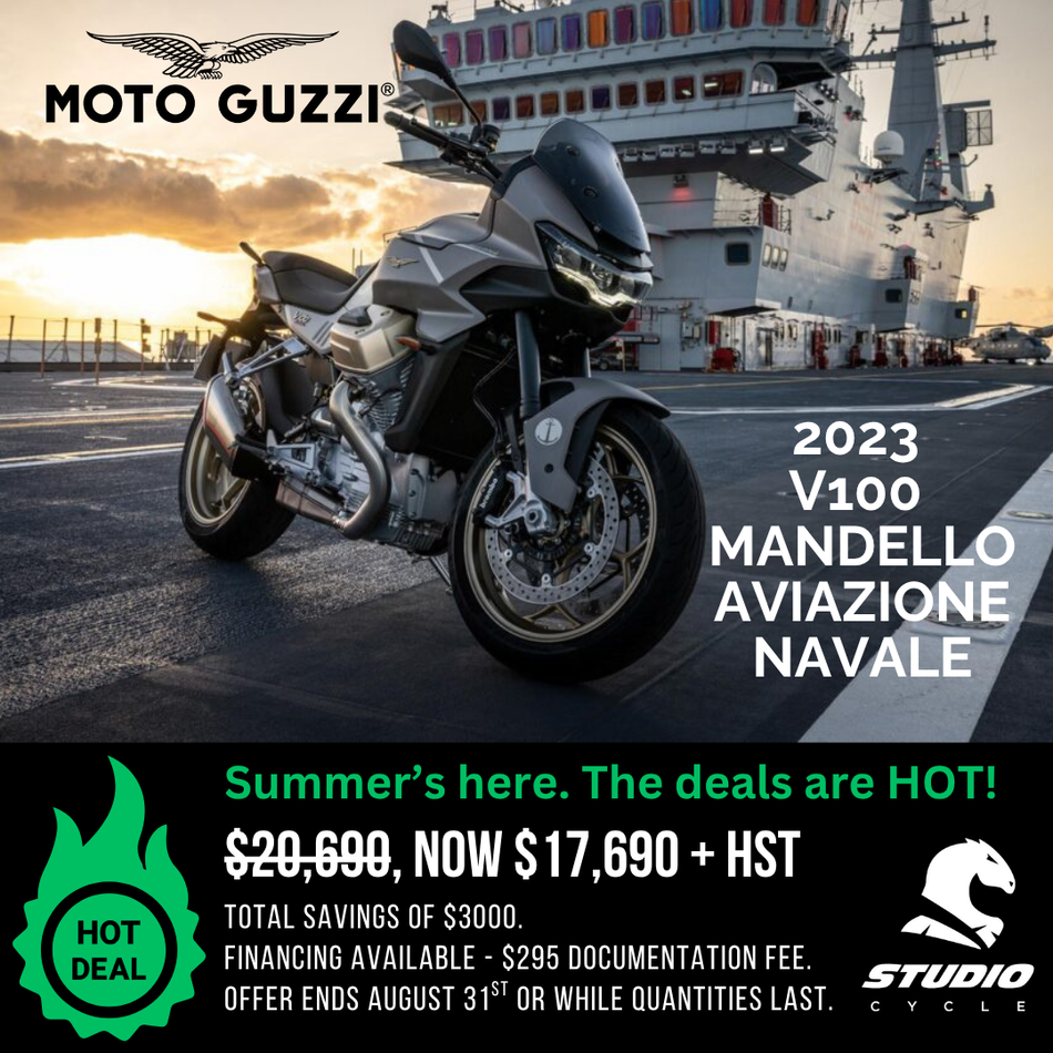 2023 Moto Guzzi V100 Mandello - Aviazione Navale - IN STOCK